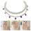 Strass perles chien chats collier collier coeur-S Multicolore 2