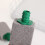 Safe Pumice Toilet Brush Long Handle Comfortable Hold-White 5