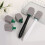 Safe Pumice Toilet Brush Long Handle Comfortable Hold-White 6