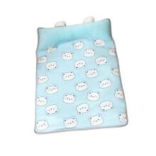Cats Dog Bed Ice Silk Cooling Mat Easy To Care Nonslip-Blue