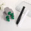 Safe Pumice Toilet Brush Long Handle Comfortable Hold-White 7