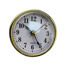2.56" Round Quartzs Clock Insert-Arabian gold Style2