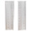 Rideaux de fenêtre en dentelle extensible, ensemble de 2-C 1