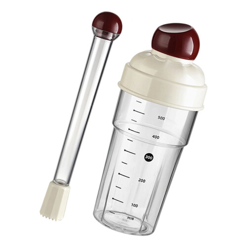 Praktischer 600-ml-Getränkemixer mit-Roter Ballstil
