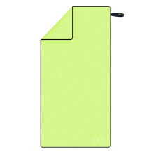 Microvezeldoek, Groen-Zwart, 140x70 cm