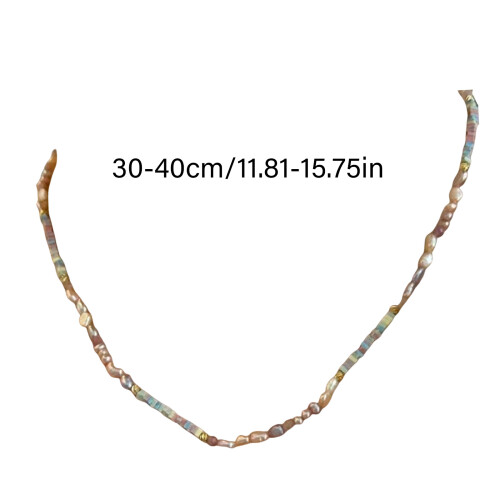 Collier ras du cou en perles pour animaux de compagnie, bijoux 2