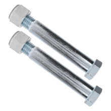 2 Stück 25 mm Manganstahl-Verbindungsbolzen für Baggerlader