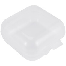 50Packs Small Clear Plastic Storage Containers,Mixed Empty , Case with Lids for Small Items and Other Projects