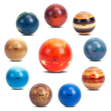 Solar System Stress Balls,10PCS Planets Squeeze Balls Space Toys for Kids Early Learning Stress Relief Fidget Toy