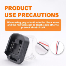 4 Adaptateur de Batterie pour  18 V Batterie au Lithium Outil ÉLectrique Connecteur Adaptateur Support de Station D'Accueil pour Outil