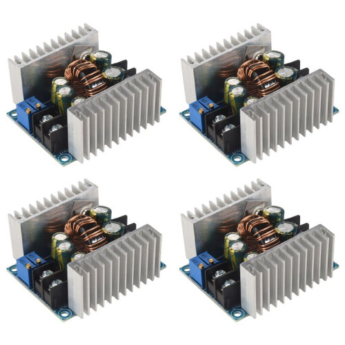 4X 300W 20A - Adjustable Step Down Buck Converter Module Constant Current Voltage Regulator Power Supply Driver