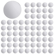 Specchio Rotondo Acrilico di Dimensioni Adesivi Cerchi per Specchi Rotondi Piccoli Piastrelle per Specchi Artigianali per Artigianato (200 Pezzi,