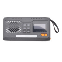 DAB/FM Radio Portable Solar Radio Receiver Emergency Radio Outdoor Hand Crank Radio with LED Flashlight/SOS