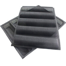 2 StüCk Perforierte Silikon-Backformen, Sandwichform, FranzöSische Baguette-Brotform, Lebensmittelunterlage, 5 Laib-Antihaft-Backeinlagen