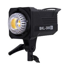 Luce Video Bi LED da 300 W, Illuminazione LED Continua con Telecomando Wireless 2,4 G per Ritratti, Fotografia Esterna, Spina USA
