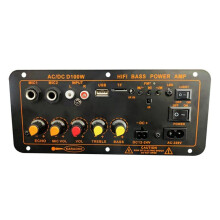 Max 300W Scheda Amplificatore 12V 24V 220V Scheda Amplificatore Subwoofer Supporto Microfono per Auto Home Audio Spina Europea