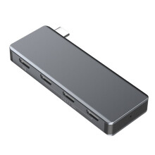Hub Type-C 4 en 1 4  USB Type C Vers USB3.2 Gen2 Adaptateur Répartiteur PD 10 Gbit/S pour  Pro Air Ordinateur Portable PC de Bureau