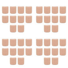 40 Stück Beige Bunte Sport Selbstklebende Elastische Bandage 4,5 M Elastisches Band für Kniestützpolster, Finger