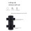 3PCS Awning Canopy Pole Fixed Tube Ground Bracket Windproof Adjustable Tent Support Pole with Ground Nails 8