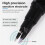 Water Soil Quality Tester Digital PH/EC/TEMP 3-in-1 Tester Multi-Function Testing PH Meter for Aquariums Pools Dough 3