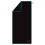 Mikrofaserhandtuch 200x90 cm, Schwarz-Blau 1