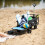 Folding Wagon, Black, 160L Capacity 3
