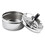 Cendrier rotatif chromé extra large sans cendres | Cendrier coupe-vent haut de gamme 5