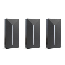 3X Lecteur de Carte de Contrôle D'Accès Petit Lecteur de Carte Wiegand IP68 Étanche Lecteur de Carte RFID Longue Portée, 13,56 MHz IC/MF
