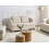 Beliani Sofa 2 Seater RATTVIK Boucle Off-White 2