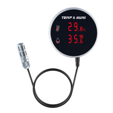 Sensore di Temperatura e Umidità Tuya Zigbee con Allarme e Display A LED per La Fermentazione Delle Piantine e L'Allevamento di Animali, Spina USA