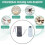 Ceiling Fan Remote Control Kit 40W 6-Speed Replacement Remote & Receiver for  Ceiling Fans & Lights 4