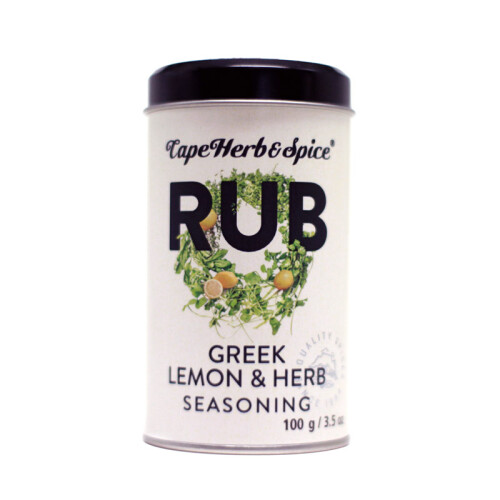 Cape Herb &amp; Spice Καρύκευμα Rub με Ελληνικό Λεμόνι και Βότανα 100g