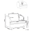 Beliani Armchair RATTVIK Boucle Beige 2