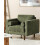Beliani Armchair NURMO Fabric Dark Green 3