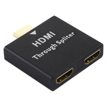 HDMI via splitter