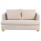 Beliani Sofa 2 Seater RATTVIK Boucle Beige 4