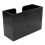 Bambus papirhåndklædedispenser 29x19x11,5 cm sort vægbeslag 3