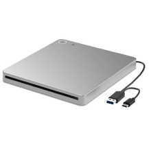 Napęd zewnętrzny Blu-ray DVD 3D 2025, USB 3.0 i typ C, napęd Blu-ray CD DVD, ultracienki, nagrywarka CD DVD typu slot-in