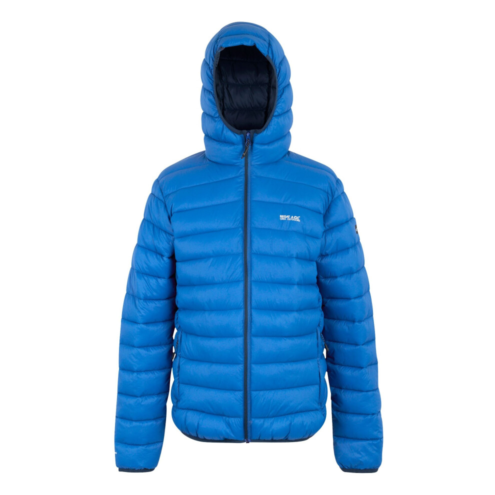 Regatta (Xxl, ) Mens Marizion Baffled Hooded Padded Jacket Blue