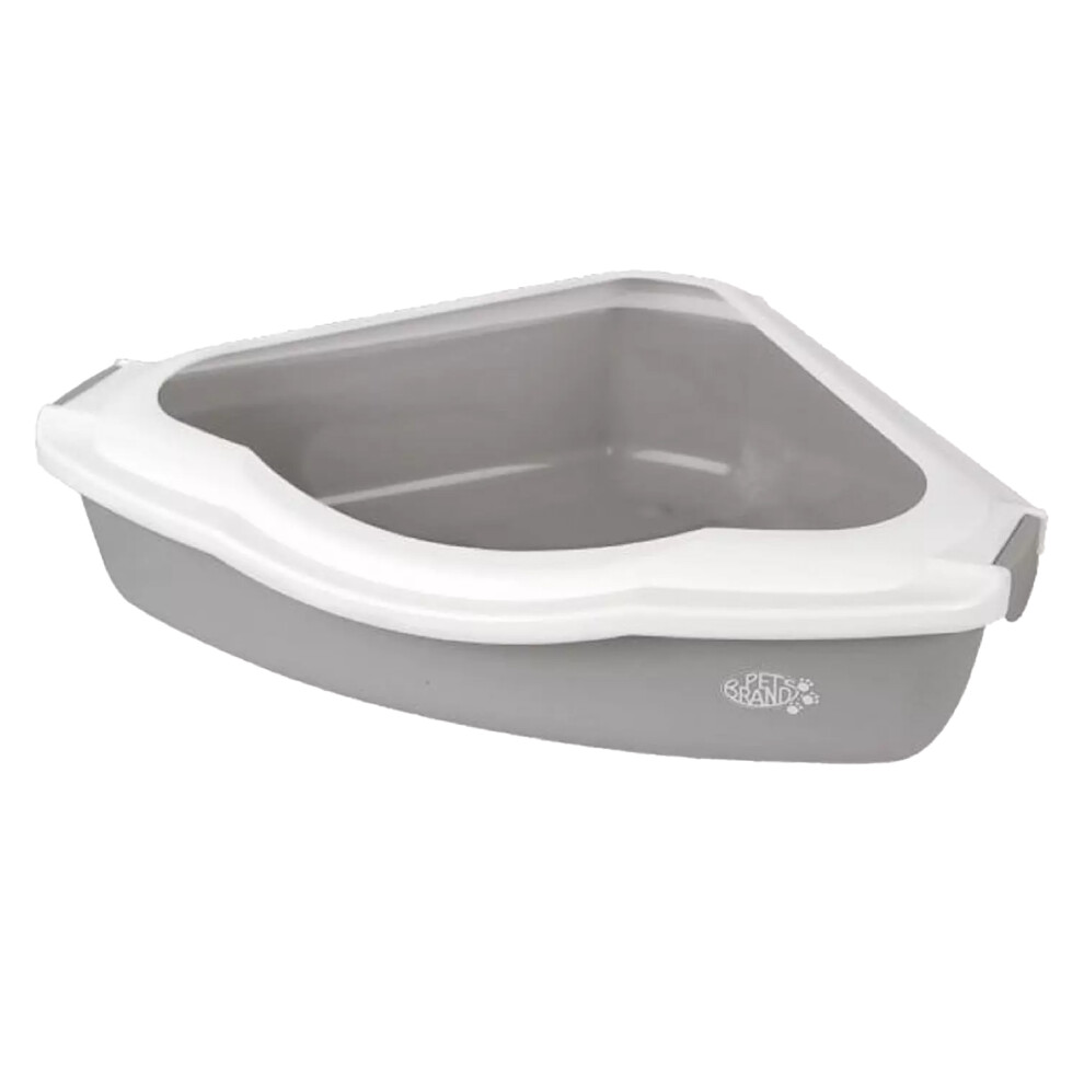 Petsentials Triangular Cat Litter Tray