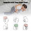 10pcs Silicone Flange Inserts 21mm Compatible With Medela/Spectra Pumps 3