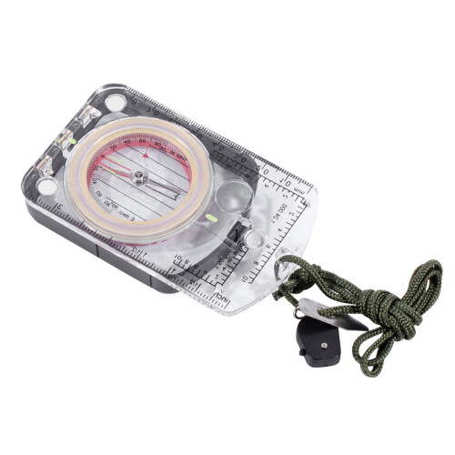 Orienteering Map Compass -sighting Mirror Compass with Adjustable Declination,clinometer and Led Lig 2