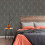 Boutique Optical Geo Grey Wallpaper 4