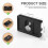 MINIFOCUS Cable Block Quick Release Plate Swiss Protects Camera  Data Cable Connection Protector for Tethered 7