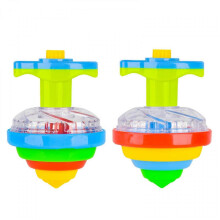 Titiere luminoase pentru copii, set de 2, jucării spinner OZN cu lumini LED intermitente, cadouri distractive pentru petrecerea de ziua de n