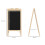 Vinsetto Pizarra Caballete Marrón 51 x 60 x 101 cm 4