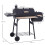 Outsunny Barbacoa de Carbón Negro 124 x 53 x 104 cm 3