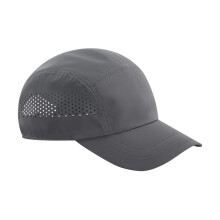 (One Size, Graphite Grey) Beechfield Unisex Adult Technical Running Baseball Cap