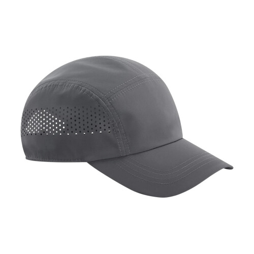 (One Size, Graphite Grey) Beechfield Unisex Adult Technical Running Baseball Cap