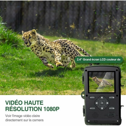 Wildlife Scout Pro, Κάμερα Ιχνών με Νυχτερινή Όραση, Αδιάβροχη, Ενεργοποίηση Κίνησης, 2